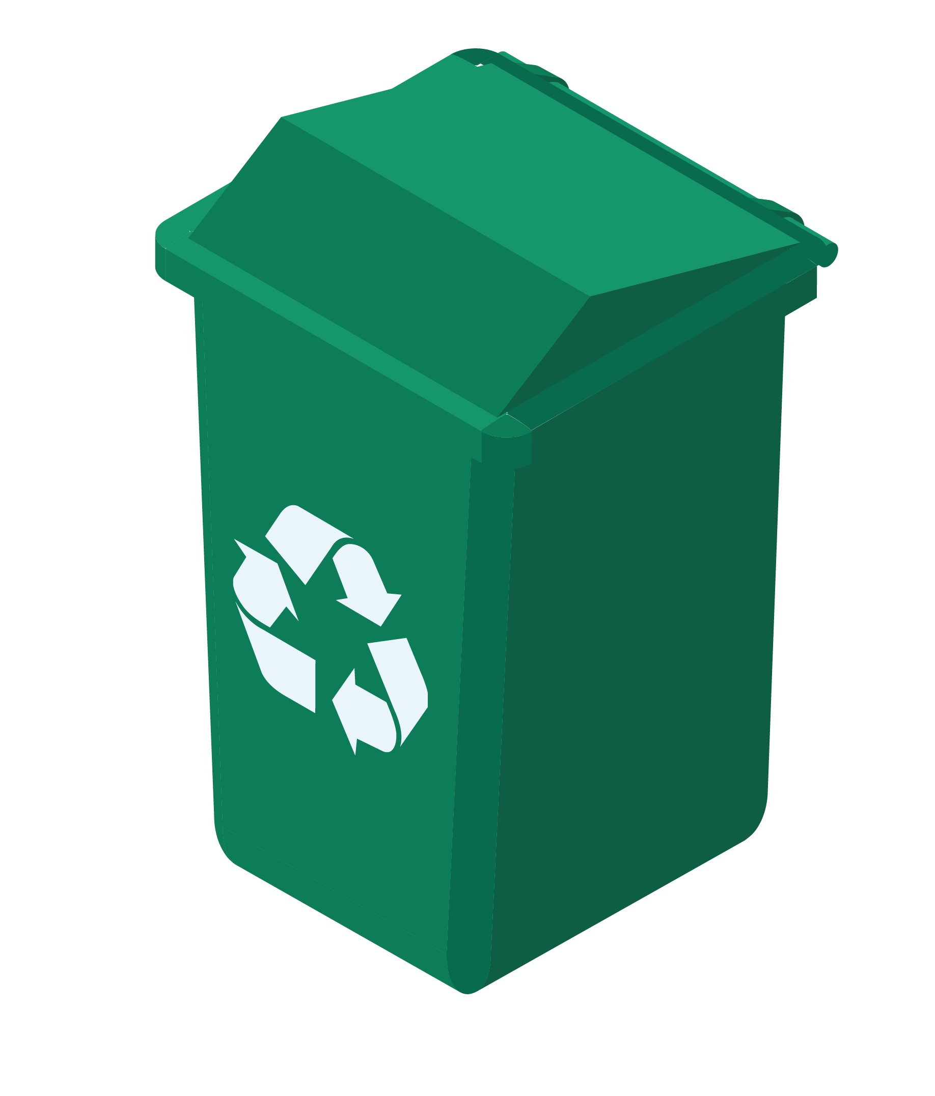 image d'une poubelle de recyclage