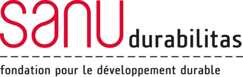 Aureverre_Projet_Pilote_Reutilisation_Sanudurabilitas_Logo_Suisse Logo de Sanu Durabilitas, porteur du projet pilote intitulé ça Vaud l'retour.