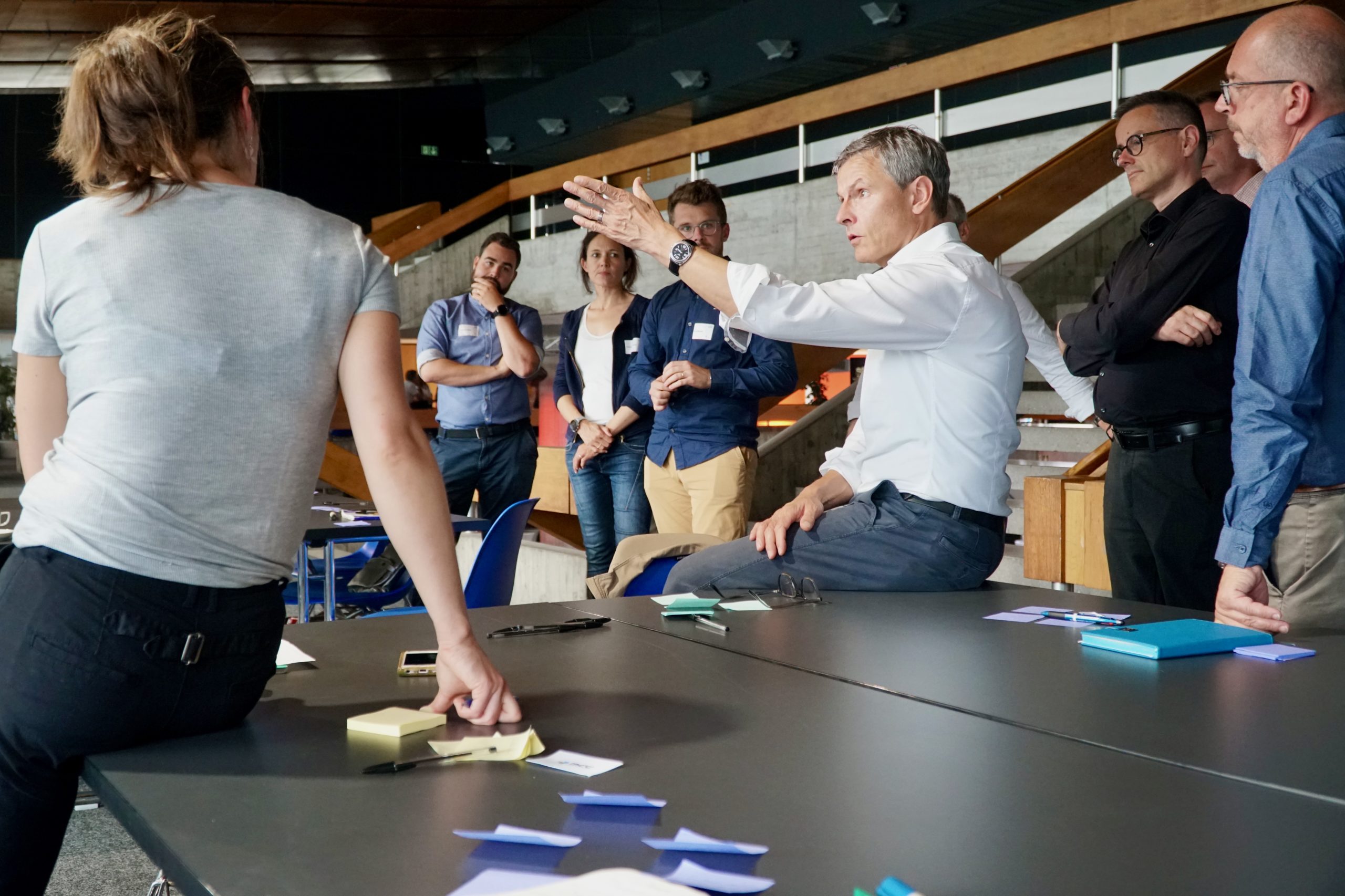 In den Workshops wurde angeregt über Mehrweg in der Schweiz diskutiert
