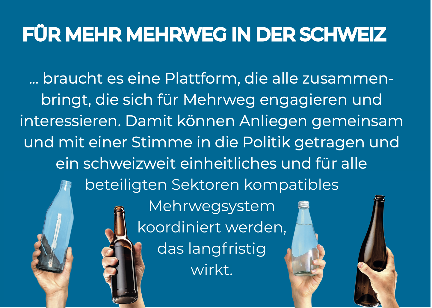 Deklaration zum schweizweiten Austausch zu Mehrweg – Teil 2
